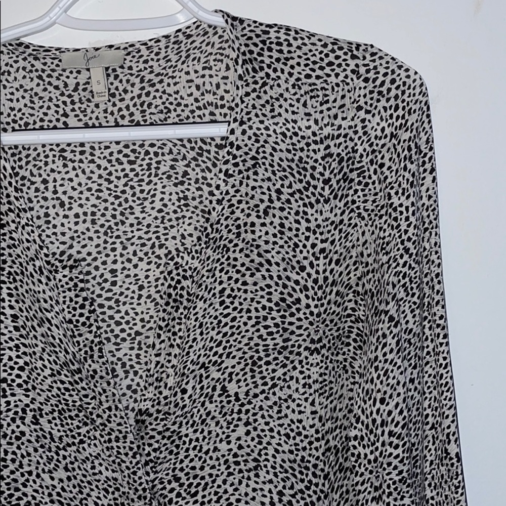 Joie Animal Print Blouse